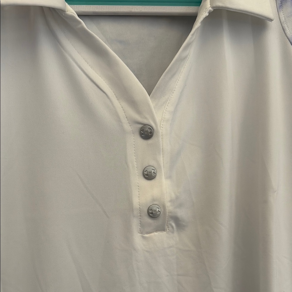 White and Purple Polo Shirt - Picture 4 of 16